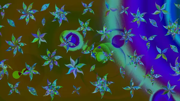 Karalama çiçekleri çizim kalıbı. Sanat, çiçeklere ilham verir ve arka plan bırakır. Kahverengi el çizimi. Raster deseni.