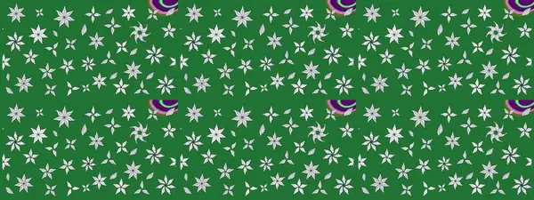 Çiçekli bahar çiçekleri. Küçük çiçekte güzel bir desen. Küçük renkli çiçekler. Moda baskıları için zarif bir şablon. Motley illüstrasyonu. Çizim.