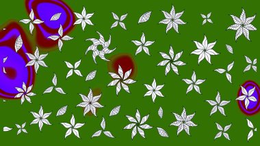 Beautiful watercolor Bouquet of summer flowers sketch pattern. Nice fabric pattern.