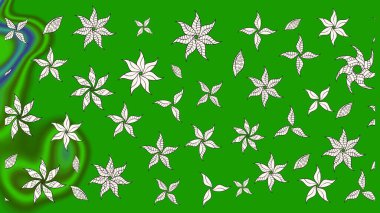 Güzel suluboya yaz çiçekleri deseni..