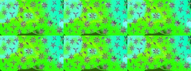 Tekstil, kumaş, kapaklar, duvar kağıtları, baskı, naylon, koleksiyon defteri, örgü, dekupaj için güzel bir eskiz. Küçük yeşil çiçeklerle oldukça kaliteli besin torbası deseni.