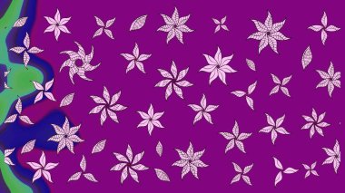 Tatil havası. Nazik romantik baskı. Raster güzel bir çiçek deseni çizmiş. Bahar mevsimi.