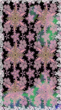 Raster deseni. Küçük çiçekteki sevimli çiçek deseni. Raster illüstrasyonu. Soyut çiçek desensiz arkaplan. Tarafsız renklerde.