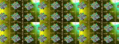 Raster - stok. Çiçekli eskiz deseni, suluboya çiçek deseni, sevimli çiçek, duvar kağıdı, kart veya kumaş için fayanslı.