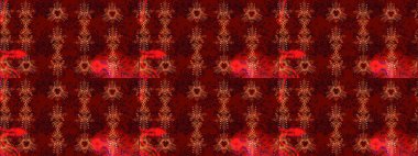 Kırmızı, siyah ve kahverengi renklerde ayrık suluboya kar taneleri. Raster illüstrasyon kar taneleri. Kışın sembolü. Güzel dekorasyon.