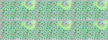 Renkli romantik kelebekler kusursuz desenli arka plan. Dekoratif Raster çizimi. Mavi renklerin soyut arkaplanı. Elle çizilmiş kelebeklerle.