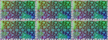 Kusursuz. Motley illüstrasyonu. Çiçekli yaz çiçekleri. Moda baskıları için zarif bir şablon. Küçük renkli çiçekler. Küçük çiçekte şirin desenler.