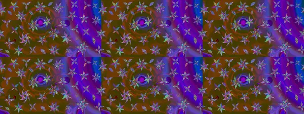 Taslak desenli, modaya uygun kumaş deseni. Şirin çiçek elementleri. Düz Çiçek Elementleri Tasarımı. Raster illüstrasyonu. Renkli Bahar Teması çizim şablonu.