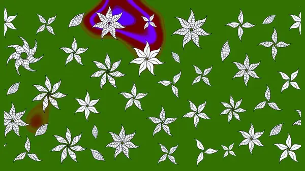 Süslü zentangle çizim dokusu, soyut çiçeklerle süslenmiş. Çiçek deseni duvar kağıdı, desen dolguları ve web sayfası arka planı için kullanılabilir. Şekillendirilmiş çiçekli çizim deseni.