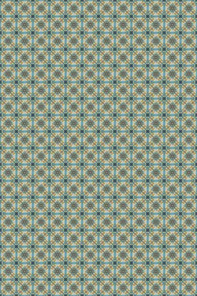 Barok tarzında eskiz oryantal süsü. Bej, nötr ve mavi renkler üzerine geleneksel Raster klasik altın çizim deseni.