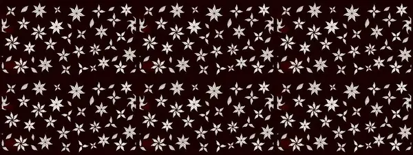 Siyah renkli şirin tekstil. Çiçek arkaplan. Raster illüstrasyonu. Çiçek duvar kâğıdı. Renkli çizim deseni.