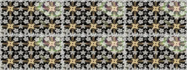 Siyah renkli çiçekler. Elle boyanmış suluboya, kusursuz çiçekler ve bitkiler..