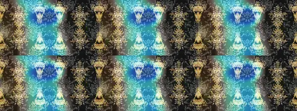 Renkli Bahar Teması eskiz kalıbı. Düz Çiçek Elementleri Tasarımı. Raster..