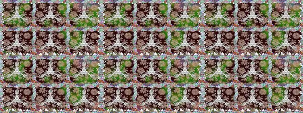 Sevimli çiçek raster deseni. Moda kumaş deseni. Yaz tema Dikişsiz desen arka plan rengi. Düz çiçek öğeleri tasarım.