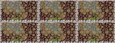 Raster. Güzel suluboya çiçekler, parlak tablolar ilham verici çiçek desenleri kusursuz arka plan..