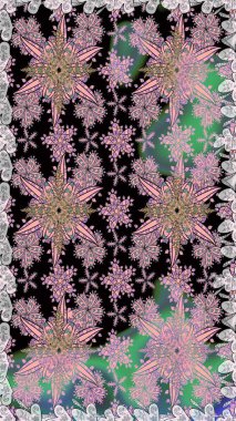 Raster deseni. Küçük çiçekteki sevimli çiçek deseni. Raster illüstrasyonu. Soyut çiçek desensiz arkaplan. Tarafsız renklerde.