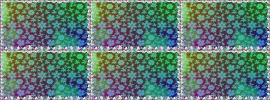 Kusursuz. Motley illüstrasyonu. Çiçekli yaz çiçekleri. Moda baskıları için zarif bir şablon. Küçük renkli çiçekler. Küçük çiçekte şirin desenler.