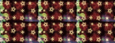 Raster kar taneleri arka planda. Soyut kar taneleri arkaplanda izole edilmiş düz dizayn. Kar tanesi rengarenk desen. Raster illüstrasyonu. Kar taneleri deseni.