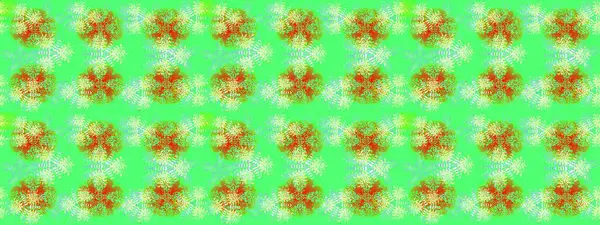 Kışın sembolü. Güzel dekorasyon. İllüstrasyon kar tanesi. Yeşil, mavi ve turuncu renkli suluboya kar taneleri.