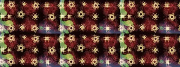 Raster kar taneleri arka planda. Soyut kar taneleri arkaplanda izole edilmiş düz dizayn. Kar tanesi rengarenk desen. Raster illüstrasyonu. Kar taneleri deseni.