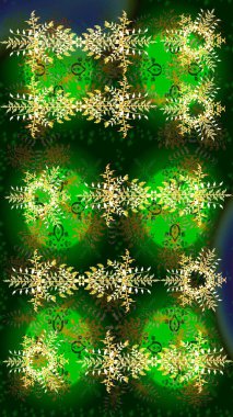 Raster illüstrasyonu. Renkli arka planda güzel kar taneleri. Raster kar taneleri deseni.