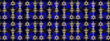 Arabesk ile klasik model. Arabesk ve çiçekli doğu raster desenleri. Geleneksel klasik süs.