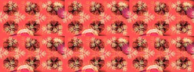 Dekorasyon kış kar ikonları. Kar Taneleri Raster illüstrasyonu. Raster Noel soyut renkli arkaplan ve düşen kar tanesi.