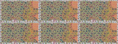 Soyut, pürüzsüz bir arkaplan. Güzel bir kumaş tasarımı. Raster Kelebekleri deseni. Tarafsız ve pembe renkler üzerine resim.