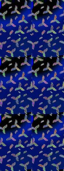 Arka plan üzerinde izole soyut kar taneleri ile düz tasarım. Snowflakes desen. Kar taneleri arka plan. Raster resim. Kar tanesi dekoratif desen.