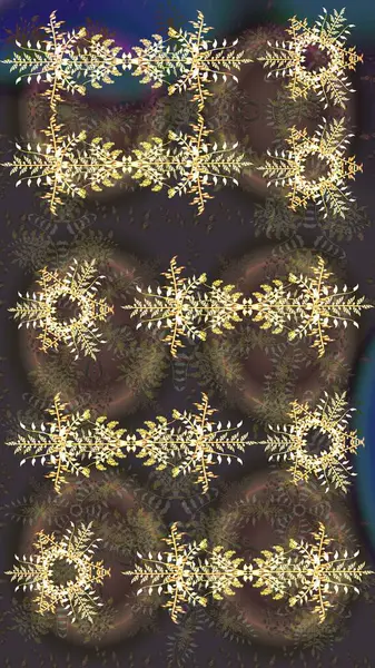 Kış kartı Mutlu Noeller, Yeni Yıl ve Mutlu Tatil Raster çizimleri. Kar taneleri arka planda. Kahverengi, gri ve yeşil kar taneli Noel kartı Kahverengi, gri ve yeşil renklerde.