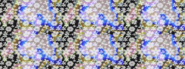 Gömlek baskısı için çiçek boyası. Çiçeksiz desenli arka plan. Gri ve nötr renkte çiçekler.