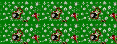 Raster illüstrasyonu. Küçük çiçekteki sevimli çiçek deseni. Çizim.