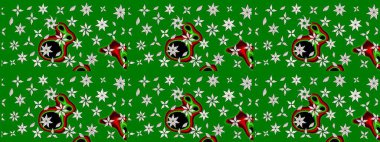 Raster illüstrasyonu. Küçük çiçekteki sevimli çiçek deseni. Çizim.