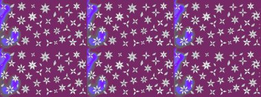 Vadinin yeşil renkli çiçekleri. Çiçeksel çizim kalıbının çizimi.