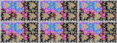 Kusursuz klasik altın desen. Raster geleneksel oryantasyon süsü. Altın elementlerle gri renklerde altın desen.