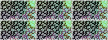 Küçük çaplı çiçeklerdeki basit şirin desenler. Raster illüstrasyonu. Tekstil veya kitap kapakları, imalat, duvar kağıtları, baskı, hediye paketi ve yapıştırma kitabı için çiçeksiz arka plan.