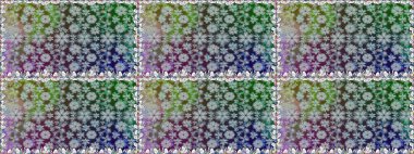 Organik elementler. Botanik kusursuz desen. Raster deseni. Suluboya etkisi.