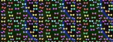 Uçan güvelerle çok renkli bir arka plan çiz. Güzel renkli kelebekler gri renklerde kaotik bir şekilde uçarlar. Kumaş ve kağıt için uygun. Raster. Parlak kelebeklerin özgeçmişini çiz.