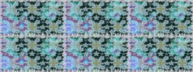 Çiçekli bahar çiçekleri. Küçük renkli çiçekler. Küçük çiçekte güzel bir desen. Motley illüstrasyonu. Moda baskıları için zarif bir şablon.