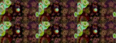 Tekstil ve kapak tasarımı için mükemmel. Doodle tarzı. Kahverengi renkli çiçekler. Elle çizilmiş sonbahar çiçeği deseni. Renkli kahverengi çizim deseni.