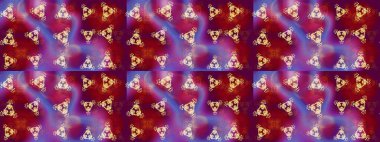 Çiçekli çiçek deseni, suluboya. Raster illüstrasyonu. Düz Çiçek Elementleri Tasarımı. Mor renkli çiçekler. Renkli Bahar Teması çizim şablonu.