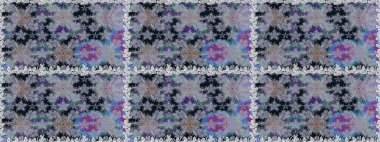 Üretim, duvar kağıdı, baskı, hediye paketi ve scrapbooking Tekstil veya kitap için çiçek sorunsuz arka plan kapsar. Raster resim. Küçük ölçekli çiçek basit şirin desen.