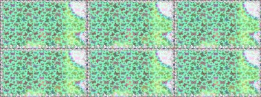 Kusursuz desen. Tekstil baskısı için ekose kelebek. Mavi renkte bir resim. Raster illüstrasyonu. Karala, karala, karala.