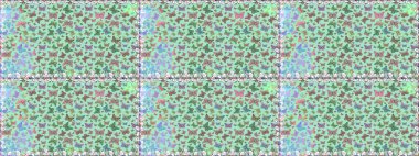 Kelebek deseni. Soyut, pürüzsüz bir arkaplan. Mavi renkte bir resim. Moda Kumaşı Tasarımı. Raster..