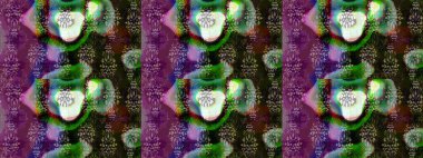 Küçük çiçekteki sevimli çiçek deseni. Güzel karalamalı çiçek desenli çizim. Raster illüstrasyonu. Güzel kumaş deseni.