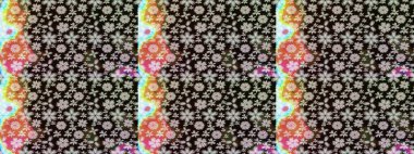 Etnik Mandala süsü. Raster Henna dövme stili. Kızılderili desenli desenli desenli şal deseni. Tekstil, tebrik kartı, boyama kitabı, telefon kılıfı baskısı için kullanılabilir.