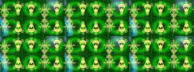 Raster resim. Kış sembolü. Renkli arka plan üzerinde izole suluboya kar taneleri. Kış.