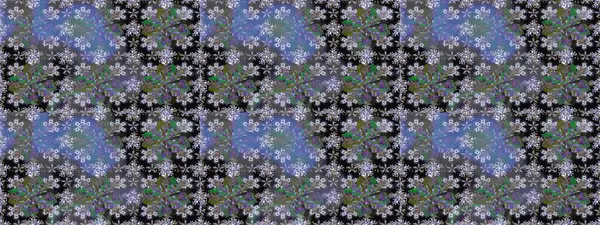 Şirin çiçekleri, desenleri ve gri renkleri olan renksiz bir desen. Elle çizilmiş çiçek deseni (fayans). Tekstil için suluboya desensiz.