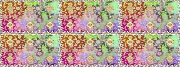 Tekrarlayan elementlerle soyut arkaplan oluşturun. Tarafsız renklerde altın rengi ve altın elementler üzerinde altın pürüzsüz desen. Raster illüstrasyonu. Kusursuz, klasik altın desen..