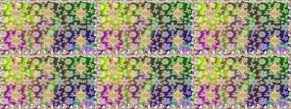 Altın elementlerle nötr renklerde altın desen. Raster geleneksel oryantasyon süsü. Kusursuz klasik altın desen.